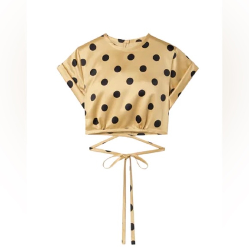 Orseund Iris Le Club Polka Dot Top